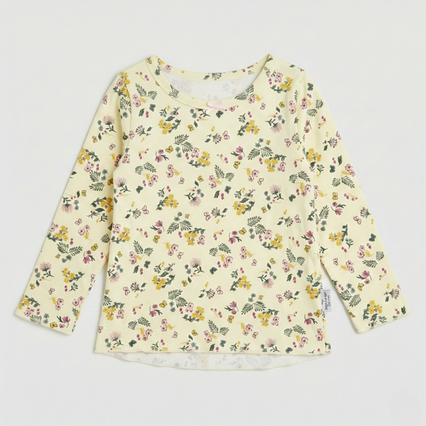 Tiny Florals Full-Sleeve Top
