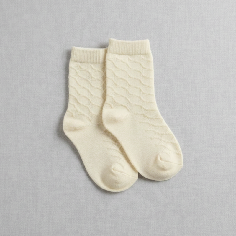 Yellow Knitted Socks