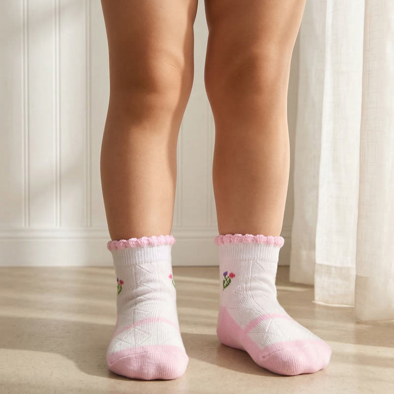 Ankle Length Casual Socks Pair of 2