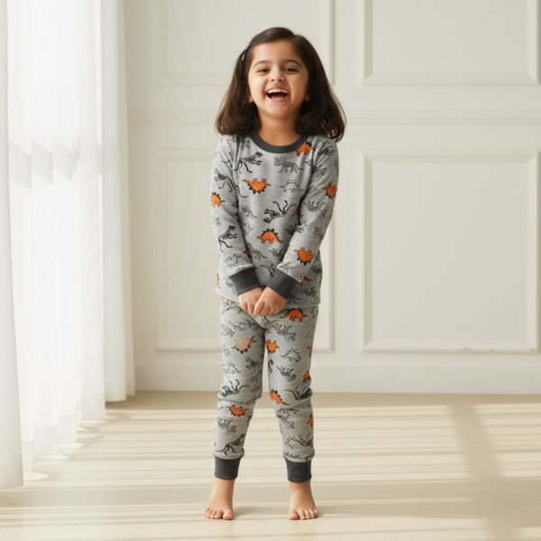 Dino Knitted Night Suit