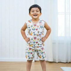Animal Vest and Short Set