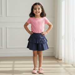 Midnight Classic Solid Skort