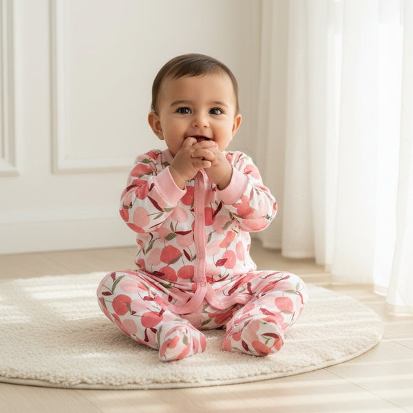 Pink Baby Romper Set Of Two