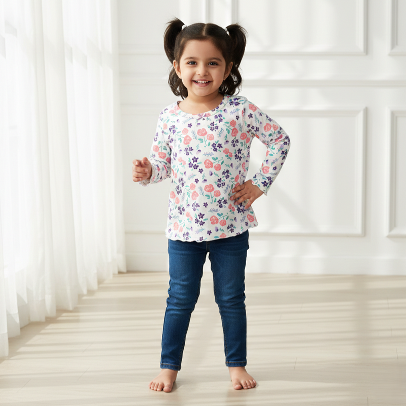 Happy Hop Garden Bloom Top