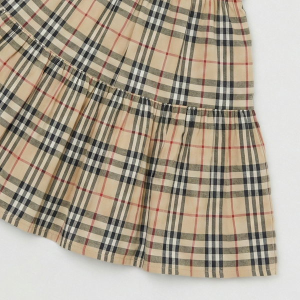 Classic Check Brown Skirt