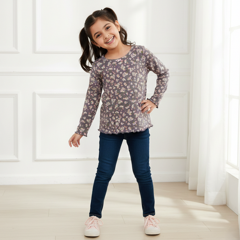 Petite Florals Comfort Top