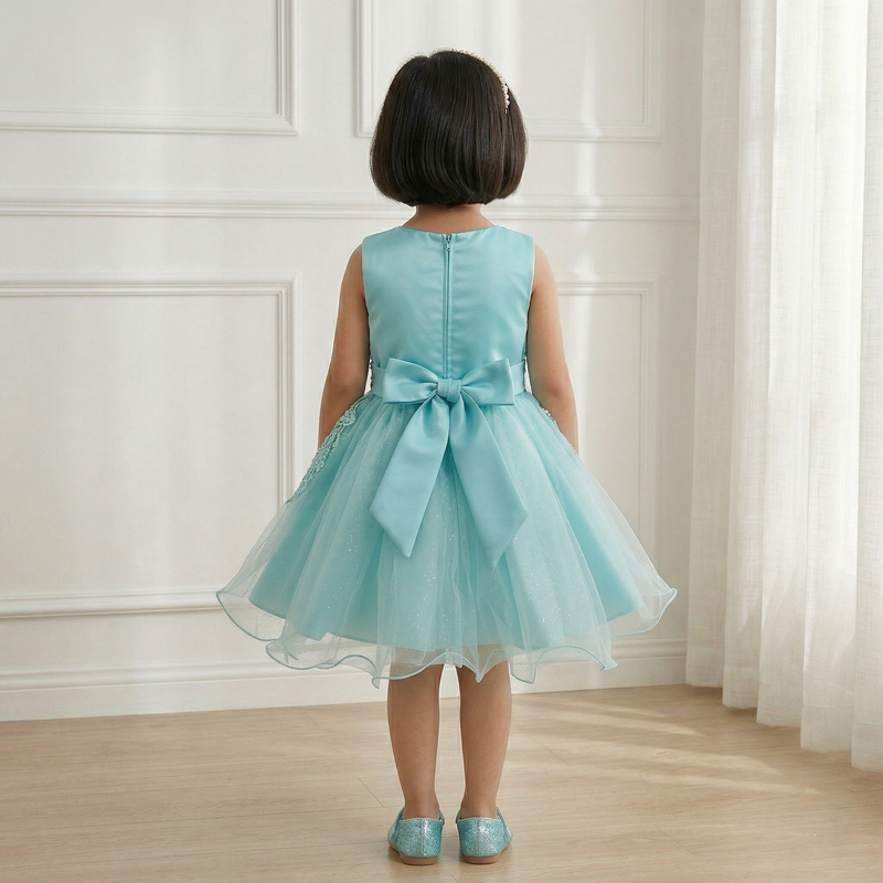 Aqua Fairy Princess Dress