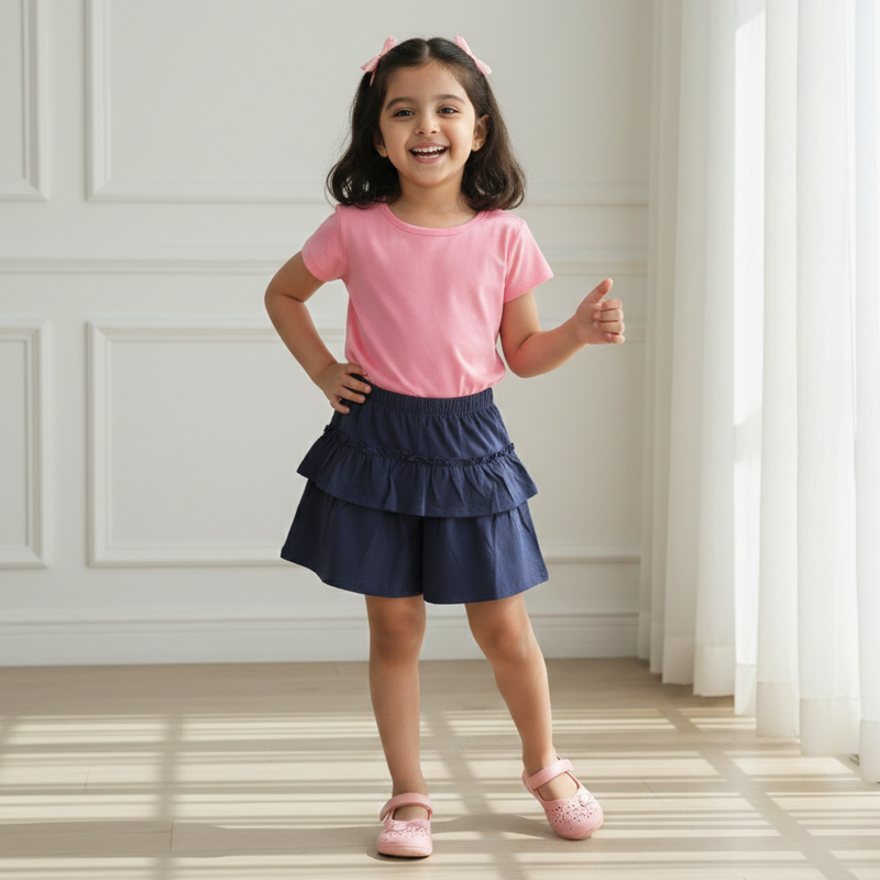 Midnight Classic Solid Skort