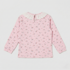 Pink Blossom Lace Top