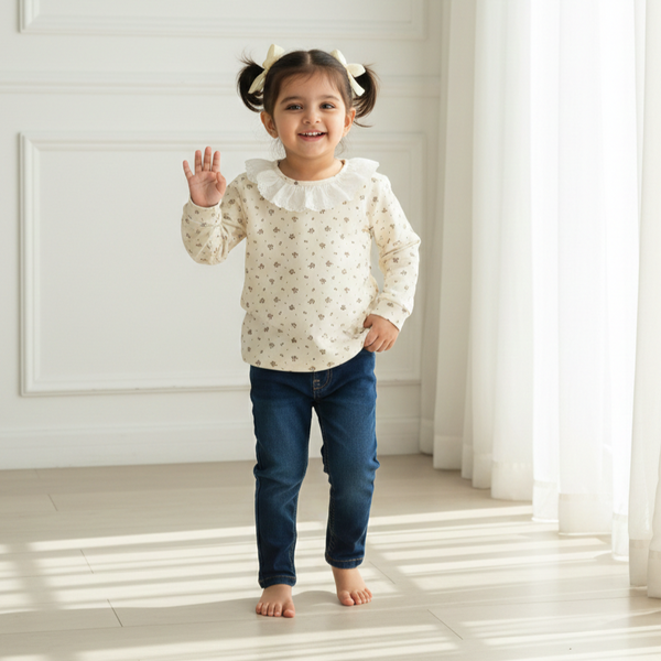 Daisy Daydream Ruffle Top