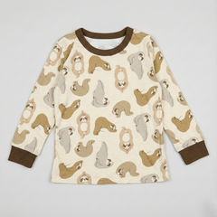 Sloth Print Nightwear Set