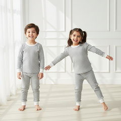 Grey Dot Dreams Night Set