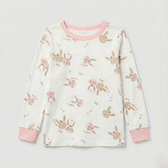 Bunny Printed Cotton Night Suit