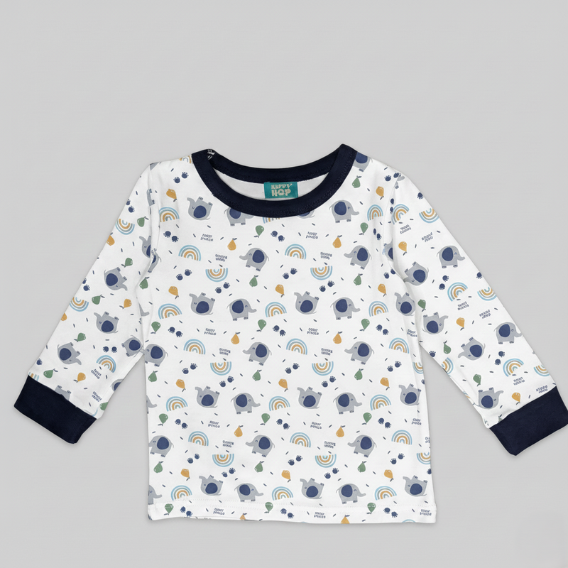 Rainbow Safari Cotton Night Suit