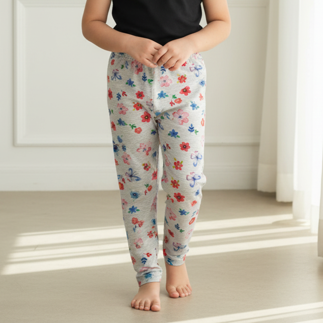 Girl Printed Long Pants