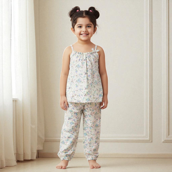 Sleeveless Printed Co-Ord Set