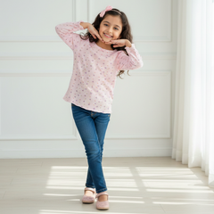 Petite Pink Florals Top