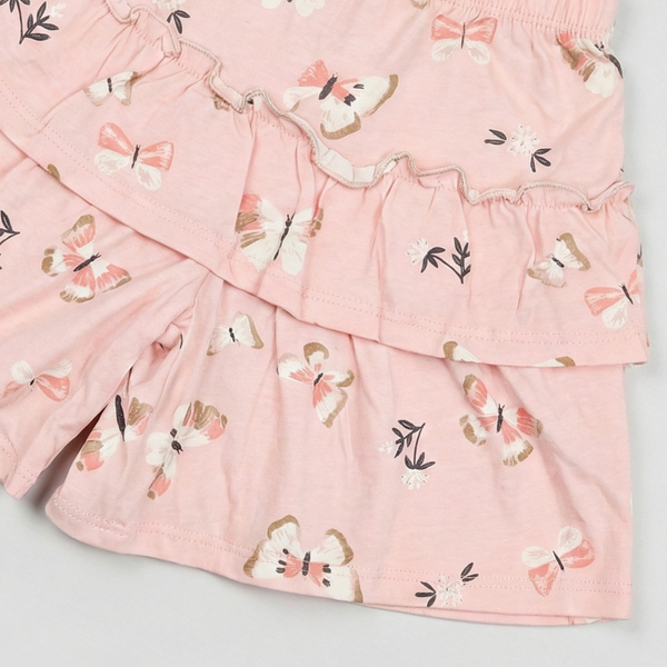 Blush Butterfly Charm Skort