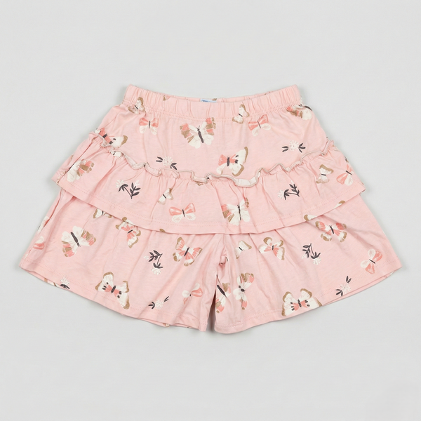 Blush Butterfly Charm Skort