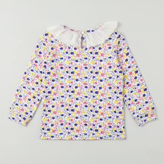 Little Daisy Frill Neck Top