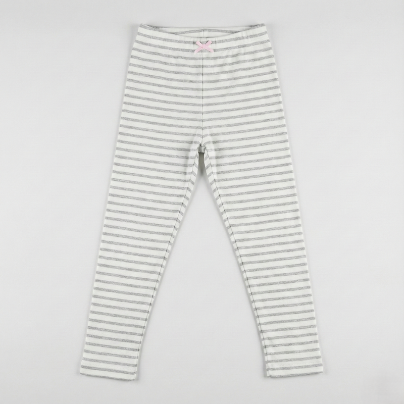 Grey & White Striped Co-ord Set