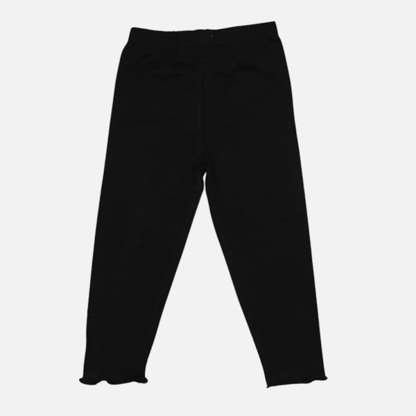 Black Solid Leggings