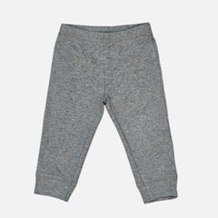 Grey Solid Leggings
