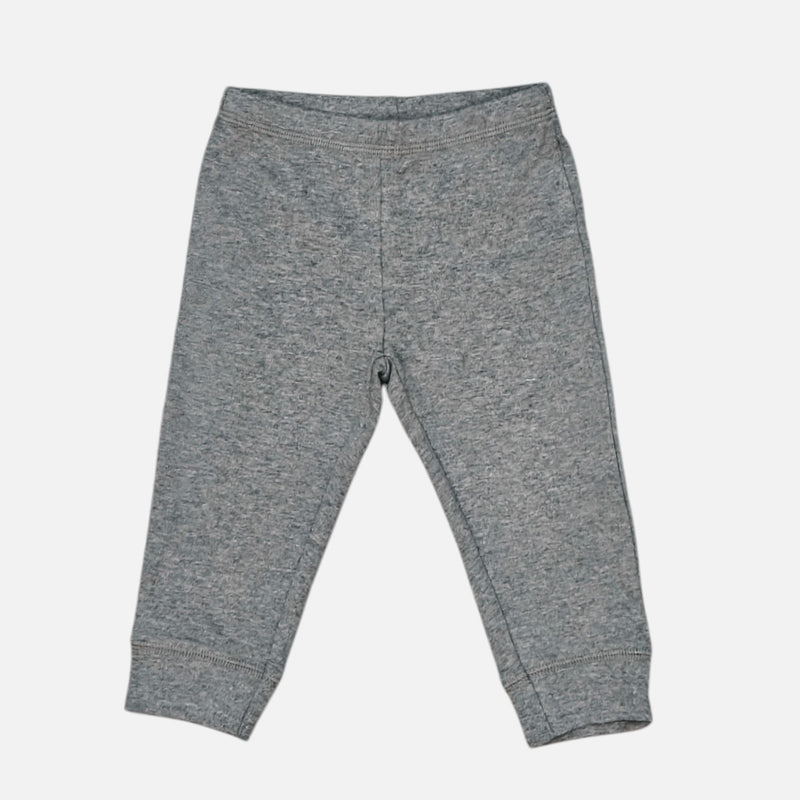 Grey Solid Leggings