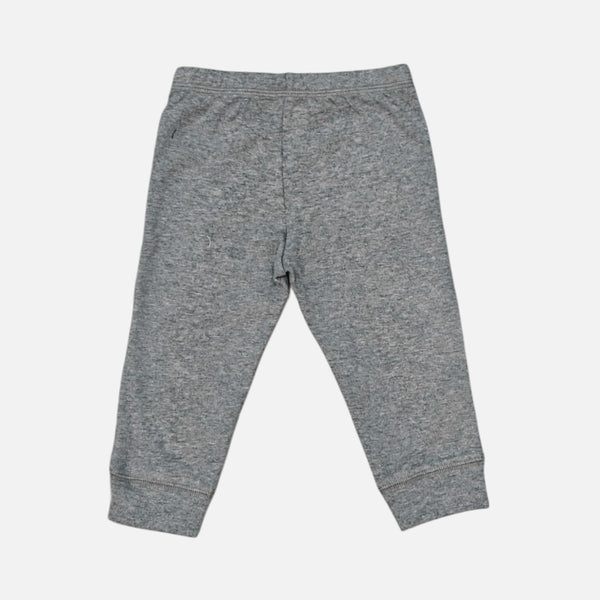 Grey Solid Leggings
