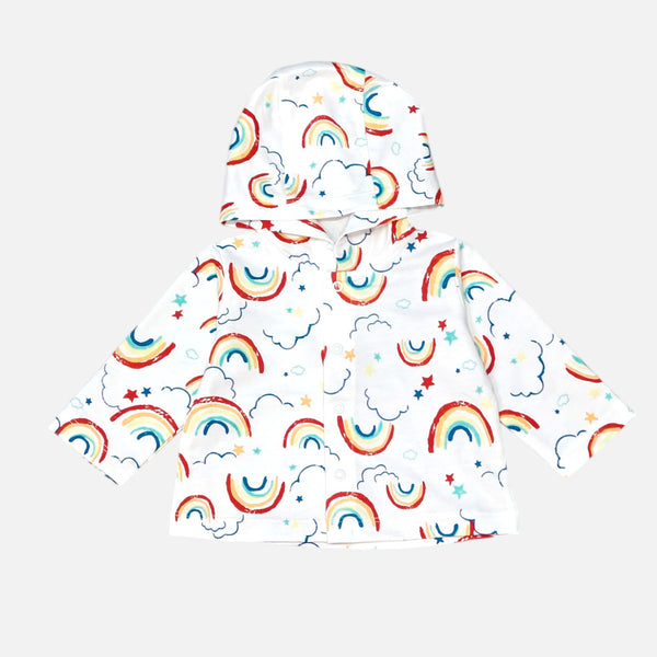 Rainbow Cloud Hooded Jacket