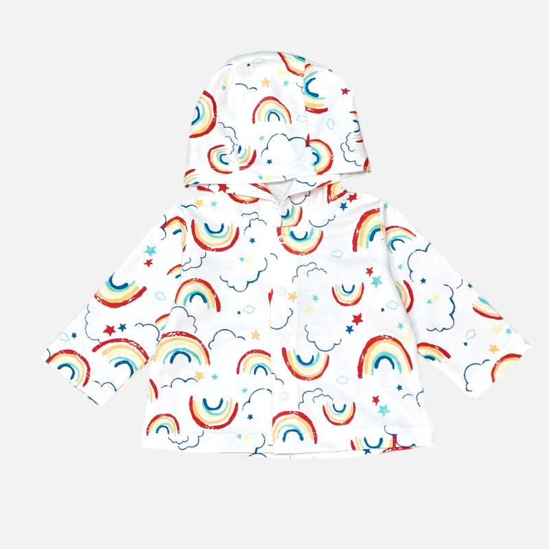 Rainbow Cloud Hooded Jacket