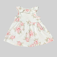 Green Printed Baby Frock