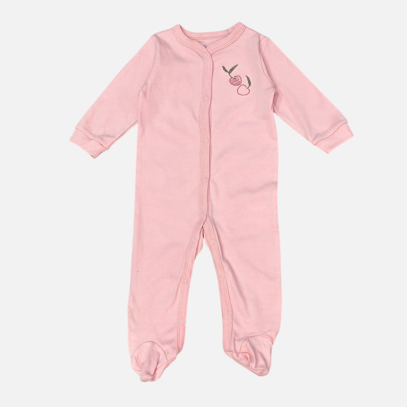 Pink Baby Romper Set Of Two
