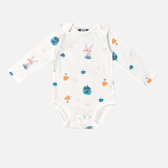 Bunny Printed Long Sleeves Onesies