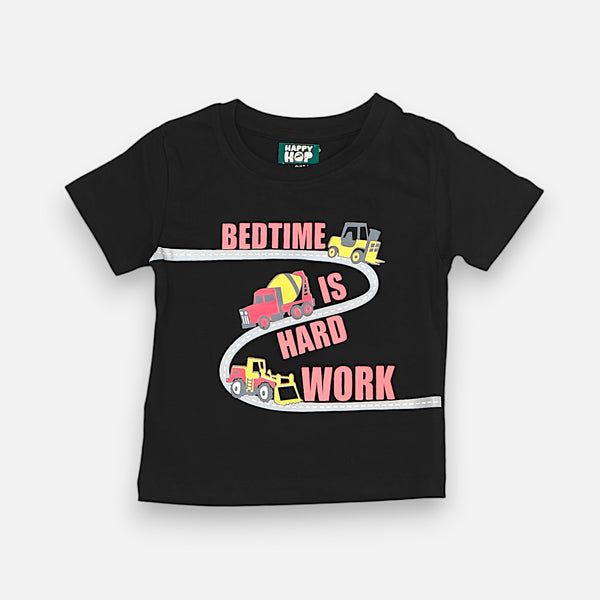 Truck Printed T-shirt with Short Set