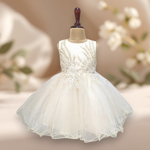 Lemon Yellow Sleeveless Princess Dress