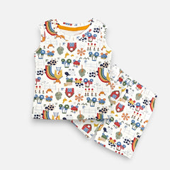 Animal Vest and Short Set