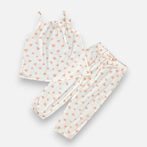 Sleeveless Printed Co-Ord Set