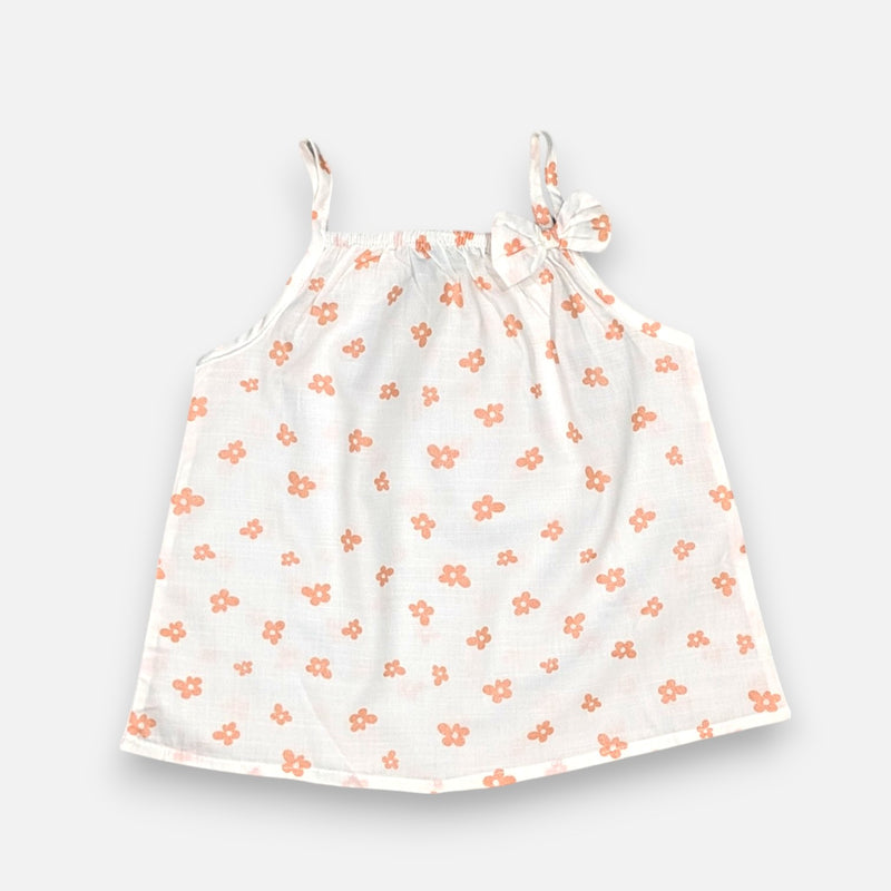 Sleeveless Printed Co-Ord Set