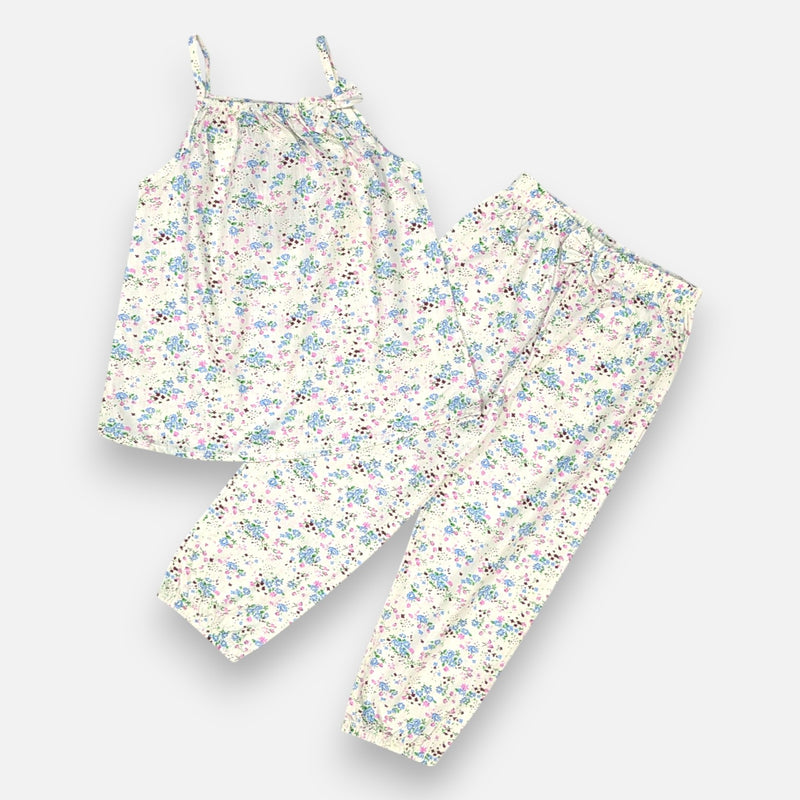 Sleeveless Printed Co-Ord Set