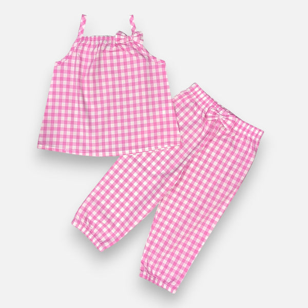 Sleeveless Printed Co-Ord Set