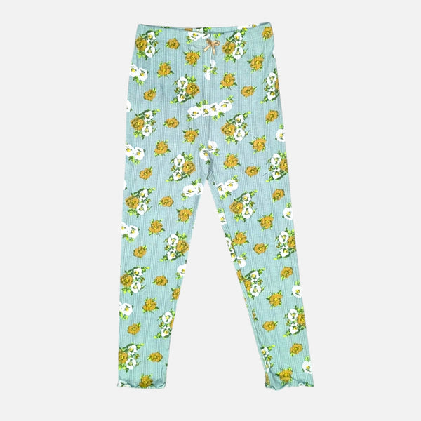 Green Knitted Printed Co-Ord Set