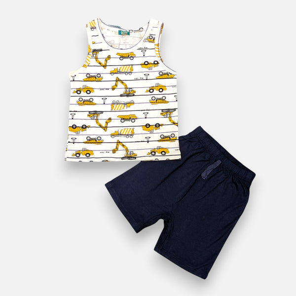 Boy Vest and Short Set