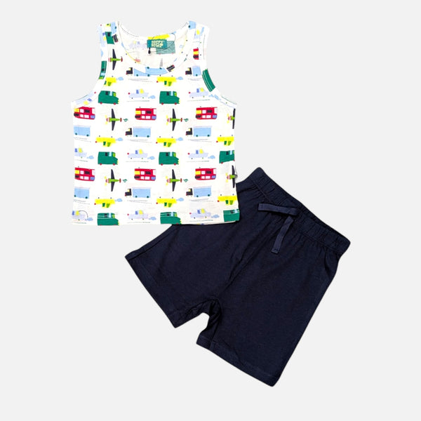 Boy Vest and Short Set