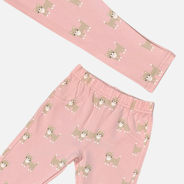 Peach Girl Printed Long Pants