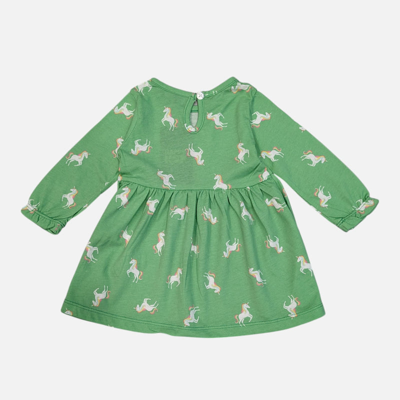 Green Printed Frock