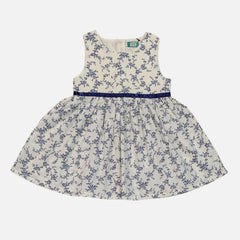 Printed Sleeveless Frock