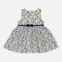 Printed Sleeveless Frock