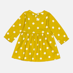 Yellow Printed Frock
