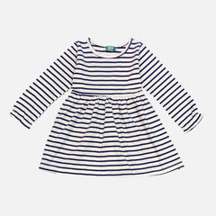 Blue Stripped Frock